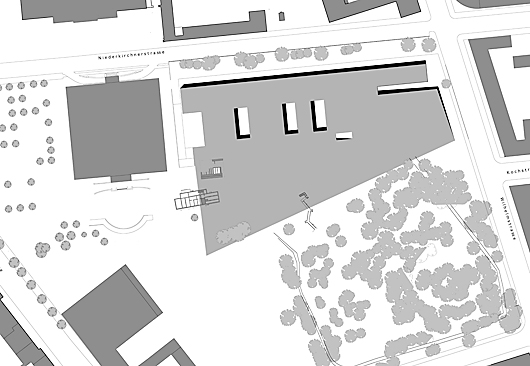 topography of terror competition, site plan